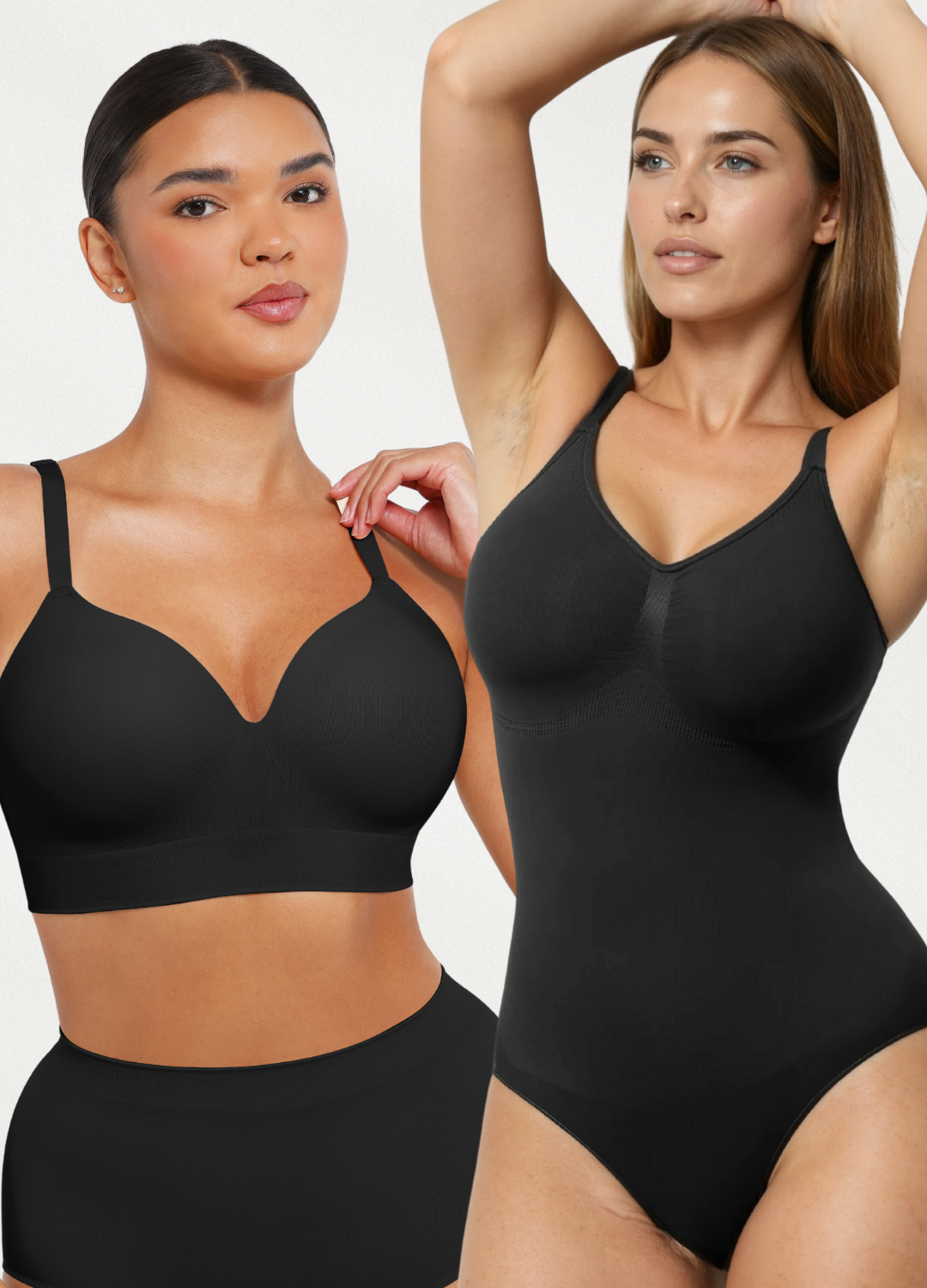 Daily Essential BH + All Day Shapewear Bodysuit Bundle