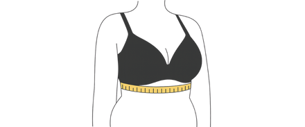 Unterbrustumfang messen