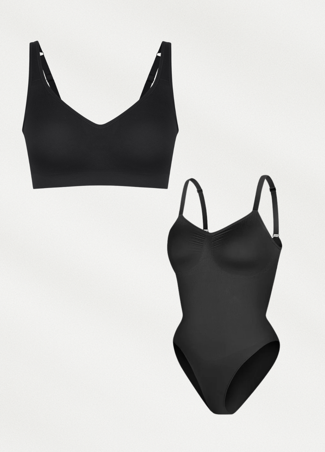 Everyday Comfort BH + All Day Shapewear Bodysuit Bundle